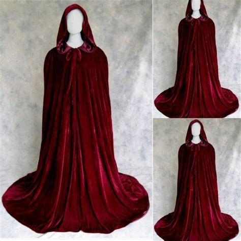 Velvet occult cloak